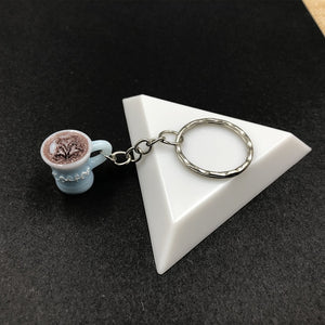 2019 New Women/Men's Fashion Handmade Resin Mineral water bottles Wine Bottle Key Chains Key Rings Alloy Charms Gifts  Wholesale