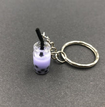 Load image into Gallery viewer, New Women/Men&#39;s Fashion Handmade Pearl milk tea coffee cup Key Chains Key Rings Alloy Charms Gifts  Wholesale